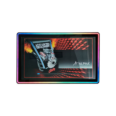 10ポイント 32インチ IRタッチ垂直ディスプレイ 3M赤外線タッチスクリーンモニター VGA DVI 付きゲーム機用