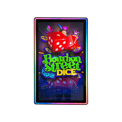 32インチLEDライト PCAPタッチスクリーン ゲームタッチモニター LEDバー ファイアリンク オリジナル垂直ディスプレイ