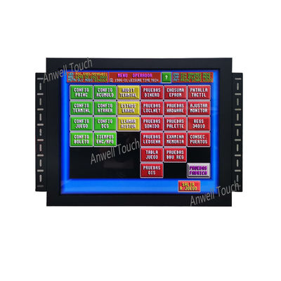 17インチ VGA/CGA 信号入力 ゲーミング 複数のアプリケーションのための赤外線タッチスクリーンモニター