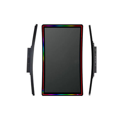 32インチ 4k バリー ファイアリンク / IGS / スキル ゲーミング カーブ PCAP タッチスクリーン LEDバー 多容量タッチモニター