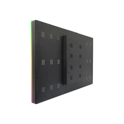 21.5'PCAPタッチスクリーンゲームモニター サイドLEDバー 3M/ELOマイクロタッチプロトコル対応