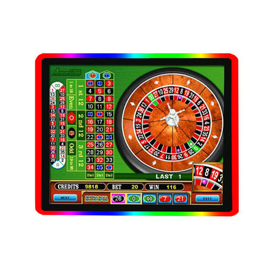 19 容量タッチスクリーンモニター LEDライト リング POG/WMS ゲームモニター