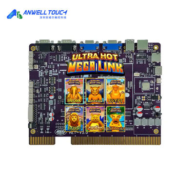 HET スキル メガリンク ゲーム メガリンク 6in1 Pcb ゲームボード US PLUG