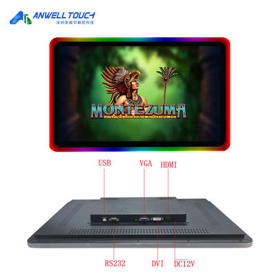 PCAP BalIy 容量タッチ画面 モニター 23.8 インチ アクリル LEDライト HD モニター ゲームタッチディスプレイ