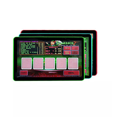 ゲーム PCAP タッチスクリーン サイド エッジ LED インタラクティブなキャビネット用のベーゼル 27 インチモニター