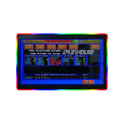43インチ WMS / POG / Firelink ゲーム 赤外線タッチスクリーンモニター LEDサイドライト