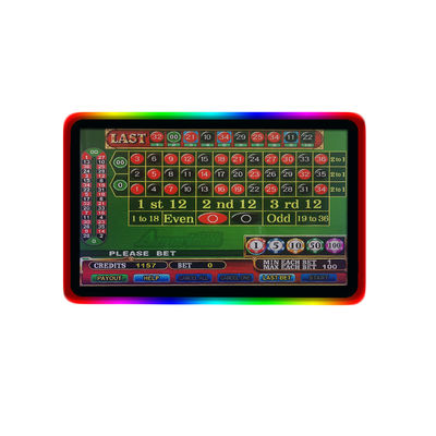 23.8インチゲーム機 PCAPタッチスクリーン ゲームモニター サイド LEDバー 黒 1920×1080 LED 16:9 Ips HD-Mi 300c