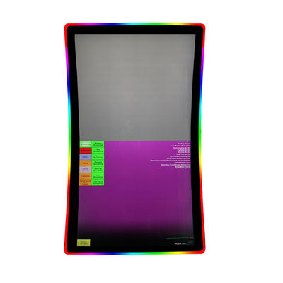 43 178° ビューイングアングル ゲーム PCAP 1ms レスポンスタイムを持つ曲ったタッチ画面