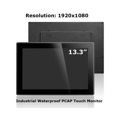 1920*1080 オープンフレームタッチスクリーンモニター 13 16:9 比 13.3" IPS LCD パネル パソコンモニター