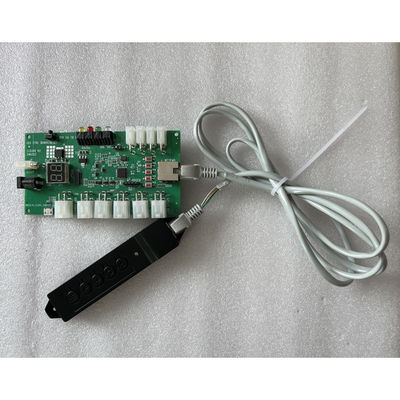 ゲーム用 LEDライト ボタンコントローラー PCBボード 緑色