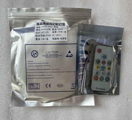 ゲーム 96ライト オブ 5M Rgb リモコン IP20 16W/12V LED ストライプ リモコン