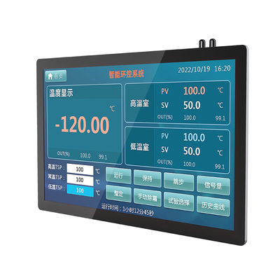 13.3インチ シルバー HD1920*1080 工業用容量タッチスクリーン Windows OS を搭載した1台のPC