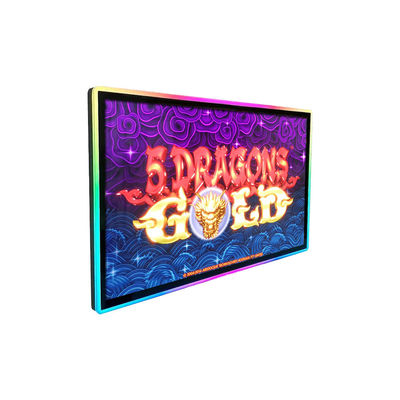 工業用 サイド エッジ LED ベーゼル ゲーム 投影容量タッチスクリーン 23.8"